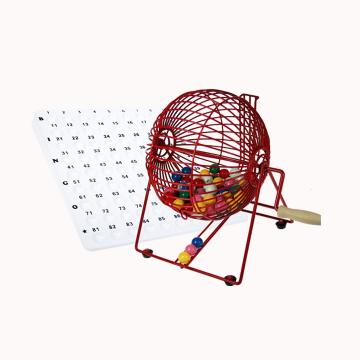 Medium Bingo Cage, Balls & Board