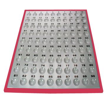 Checkboard for 38mm Balls