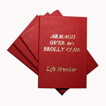 Linen Membership Cards - Customised