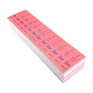 Jumbo Bingo Ticket Booklets, 12 to View, 5 Game