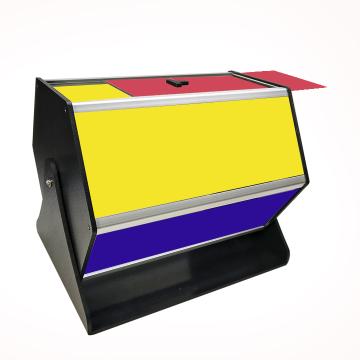 Tri-Colour Raffle Drum Medium