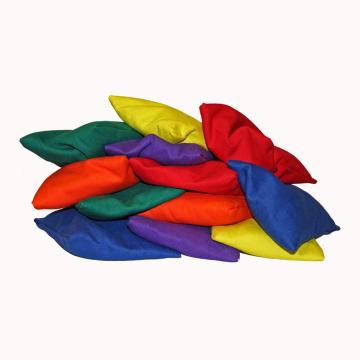 Plain Coloured Bean Bags Mixed