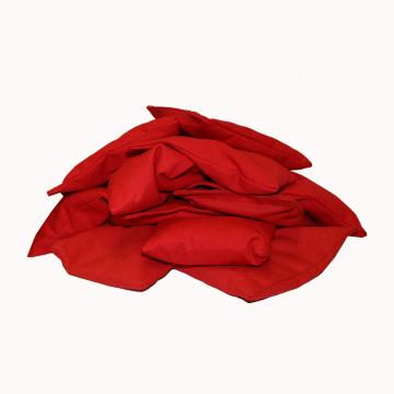Plain Coloured Bean Bags Red