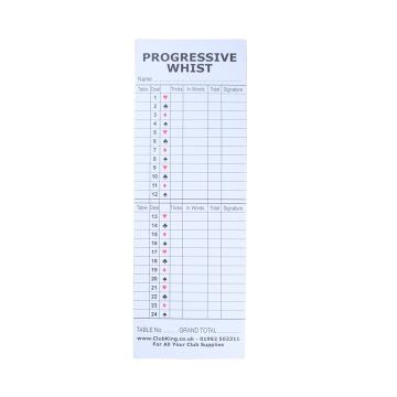 Whist Scorecards - 50 per Pack