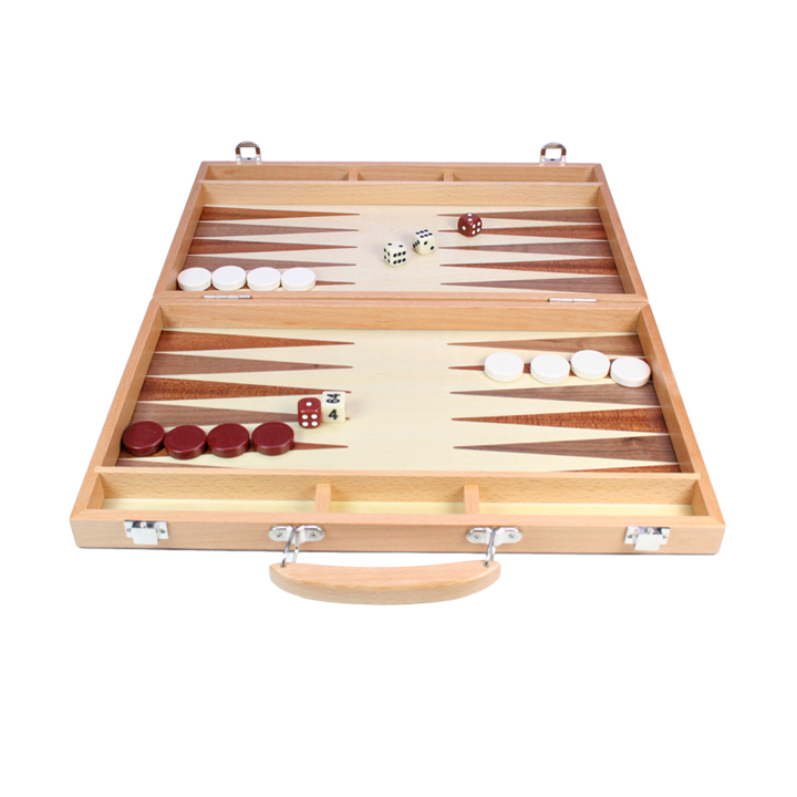 Wooden Backgammon Set The Home Of Fundraising And Club Supplies Wooden Backgammon Set