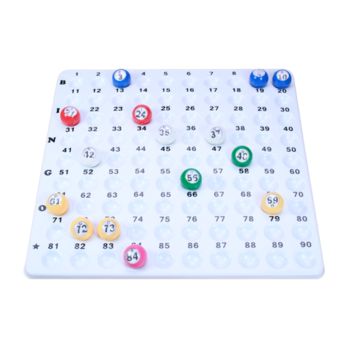 ClubKing Ltd Professional Bingo Cage Balls & Board 