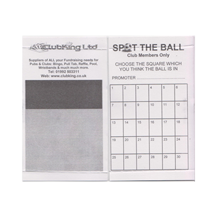 GOLDEN GOAL FIRST SCORE FUNDRAISING FOOTBALL SCRATCH CARD CHARITY