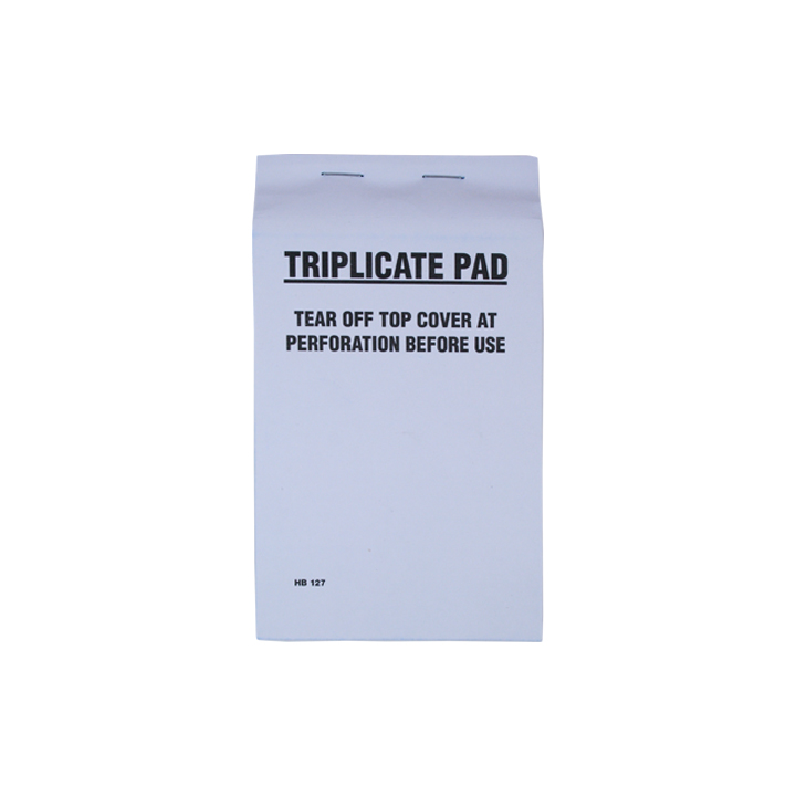 Triplicate Carbon Order Pads (TP200)