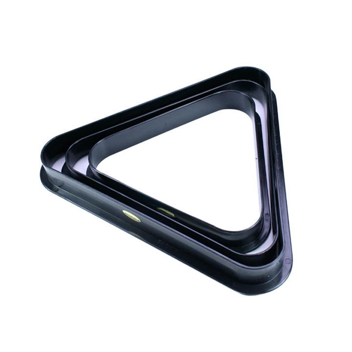 Black Plastic Triangle Rack for 10 x 2 Inch Balls