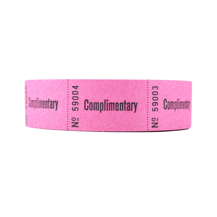 Complimentary Roll Tickets