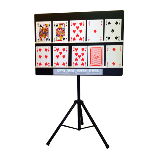 Play Your A4 Cards Right - Model A4FS 5 x 2