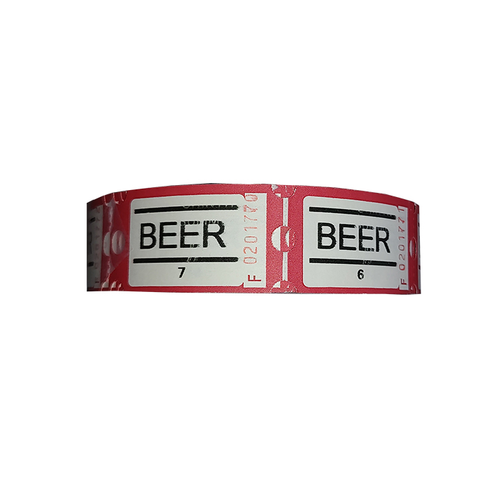 Beer Roll Tickets